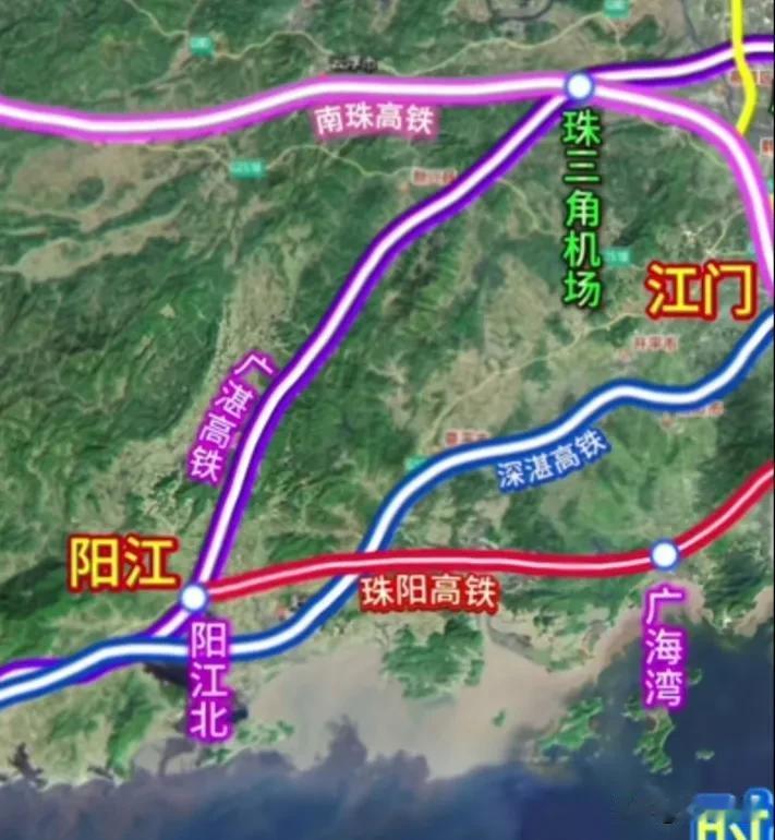为何还有人说阳江高铁不方便呢？阳江市地处粤西与珠西之间的黄金地带，海南、湛江