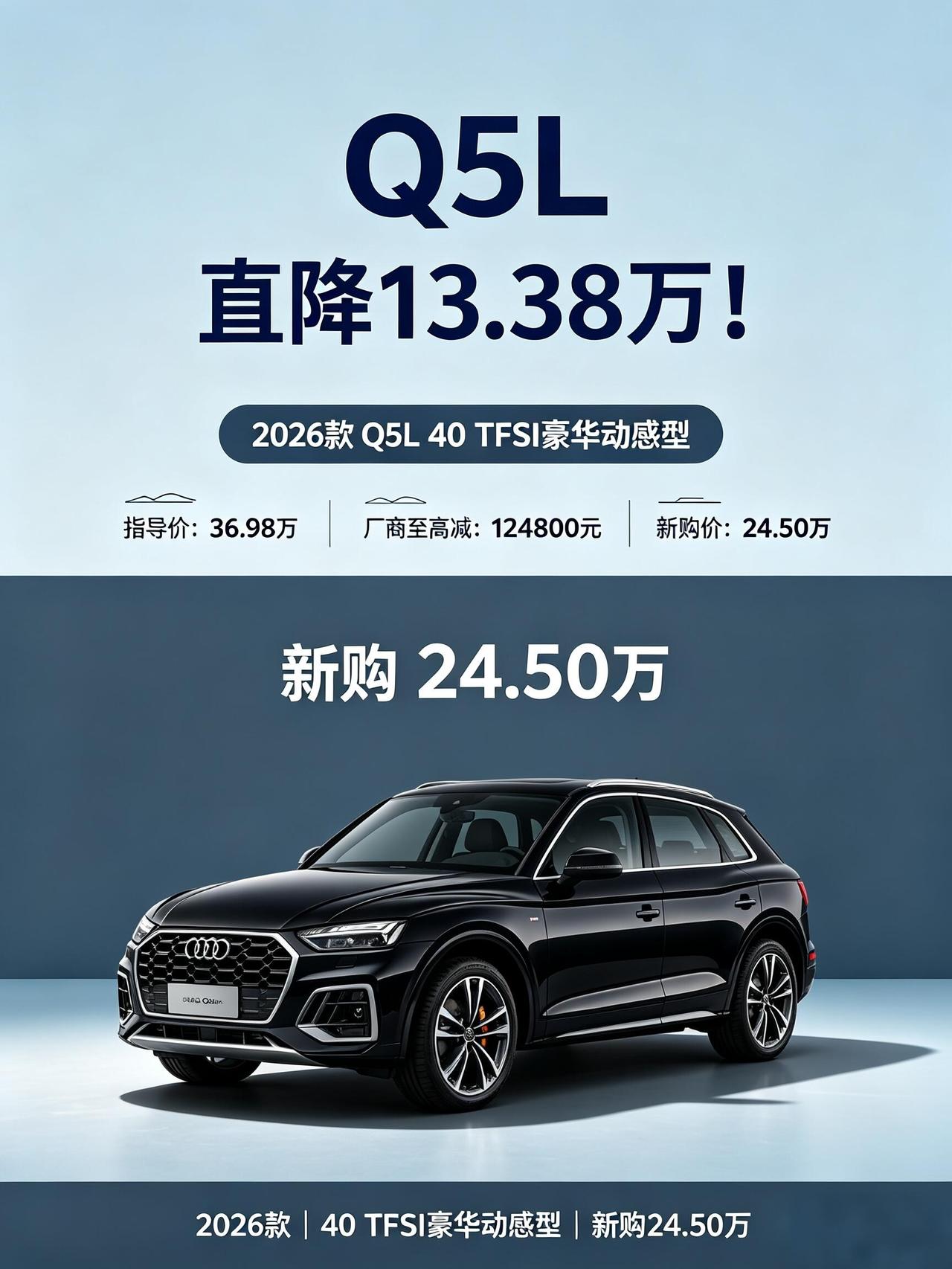 买车讲究择时而动，不少手握30万预算的朋友，一直把奥迪Q5L列入愿望清单，可指导