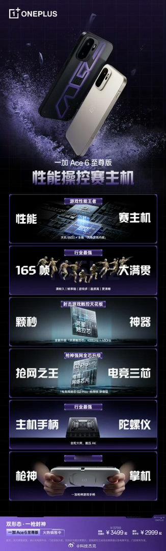 一图读懂一加Ace6至尊版，拥有双形态的“史上最强Ace”，一加Ace6