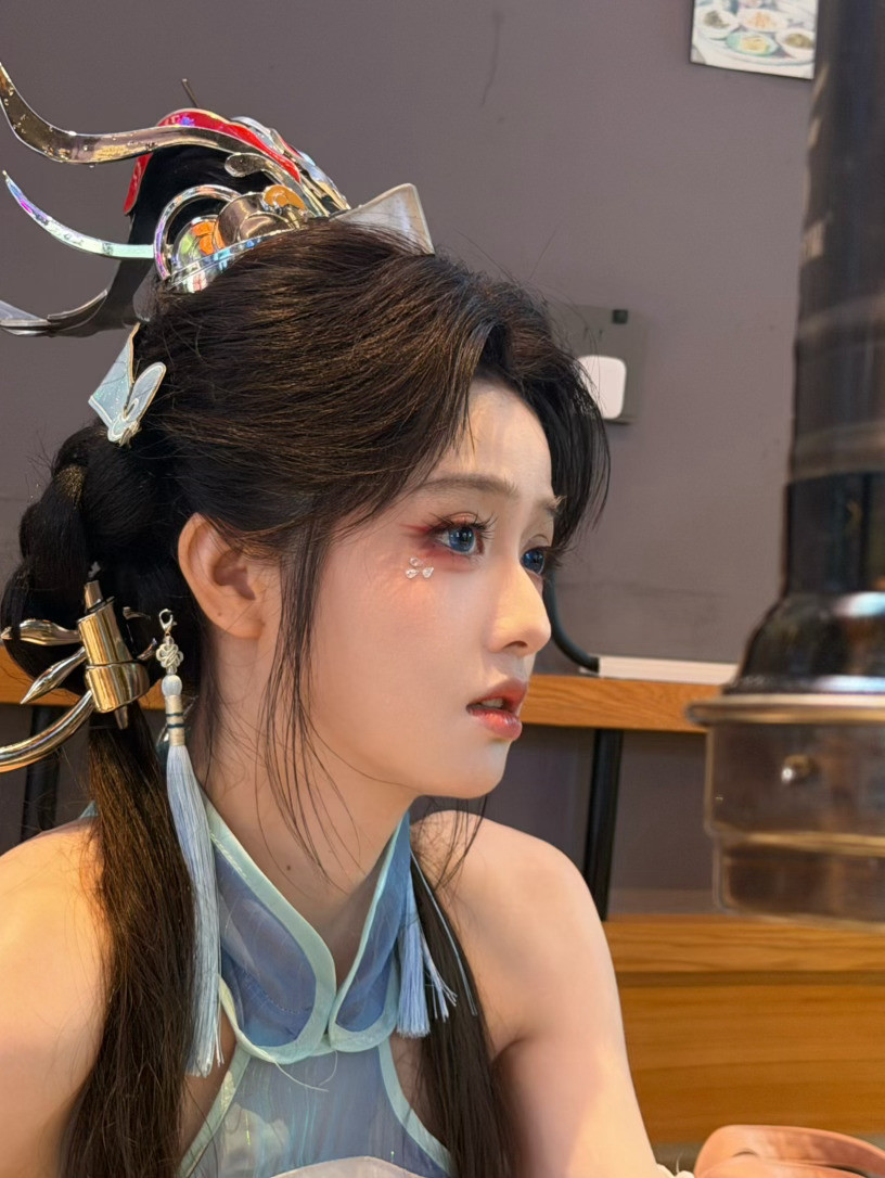 大乔耶！cos王者荣耀大乔白鹤梁神女​​​