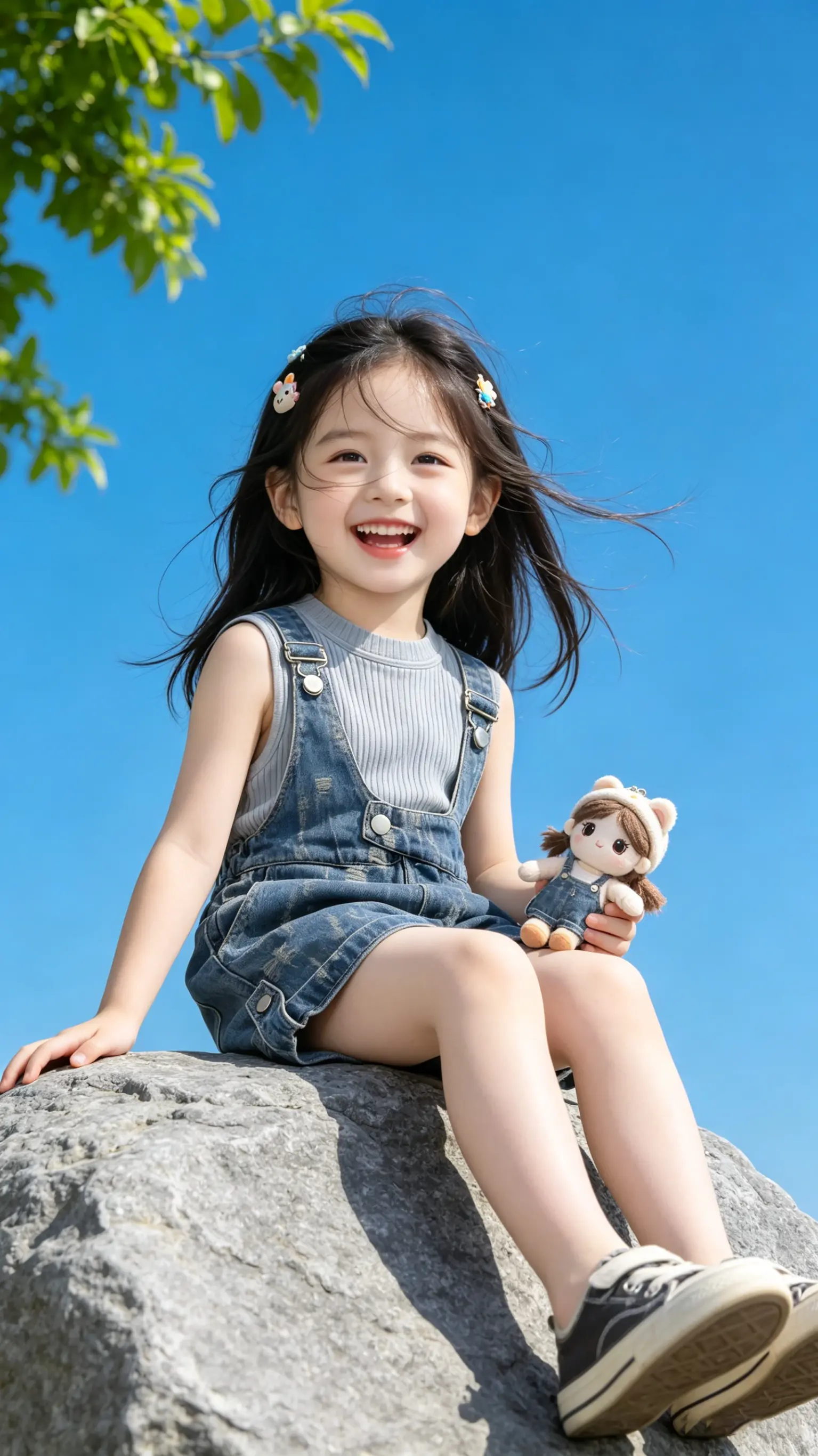 养女儿的快乐。