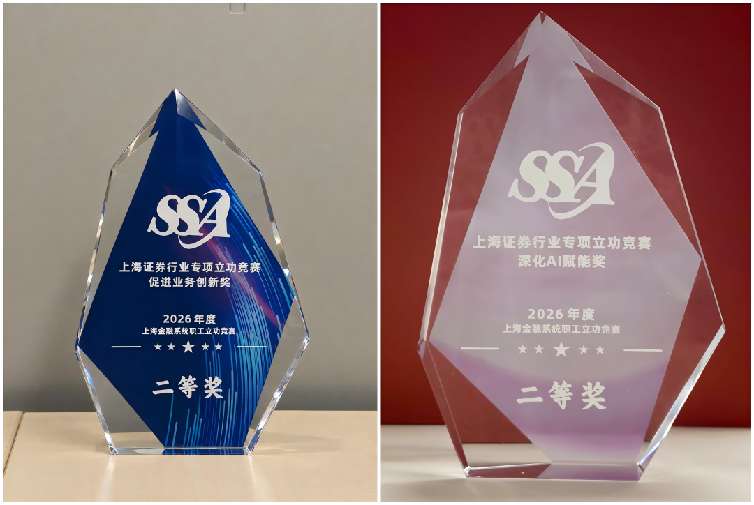 华宝证券获得上海证券行业专项立功竞赛双项荣誉