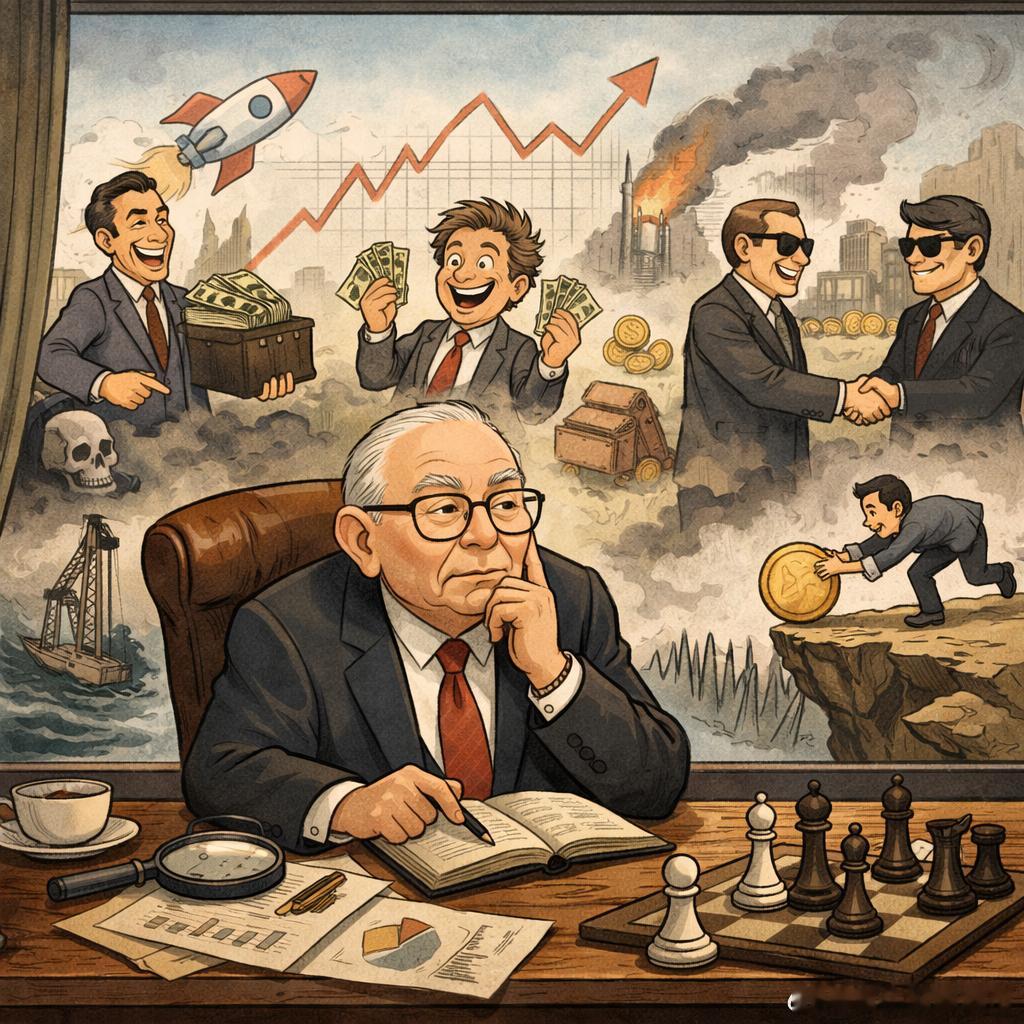 老牛的子夜沉思芒格最狠的一课：投资里最危险的，从来都不是看不懂，而是自以为看懂