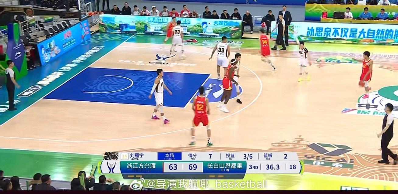 晋级下一轮会被罚款吗？吉林队这边下半场直接撤下全部外援和姜伟泽，广厦这边很努力但