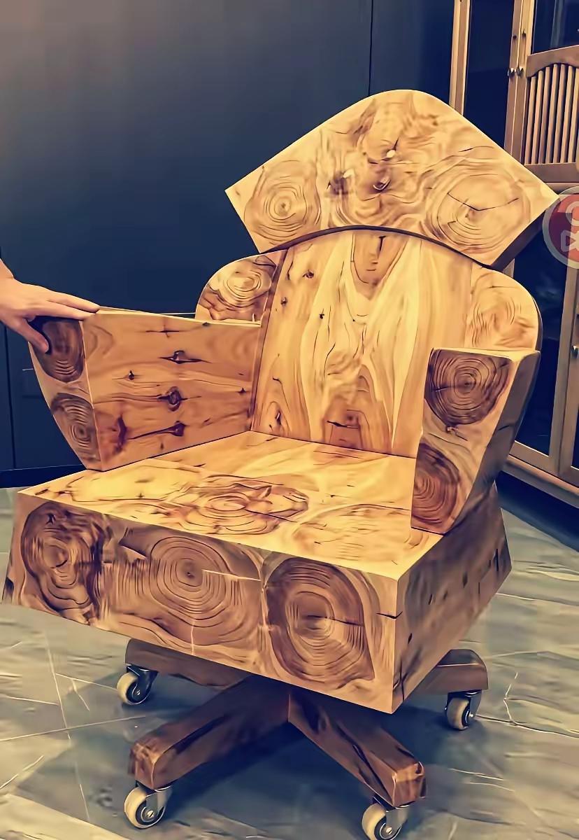 这款老板椅以后一定会火起来！昨天去我朋友办公室，看到他的座椅，我几乎惊得说不出话