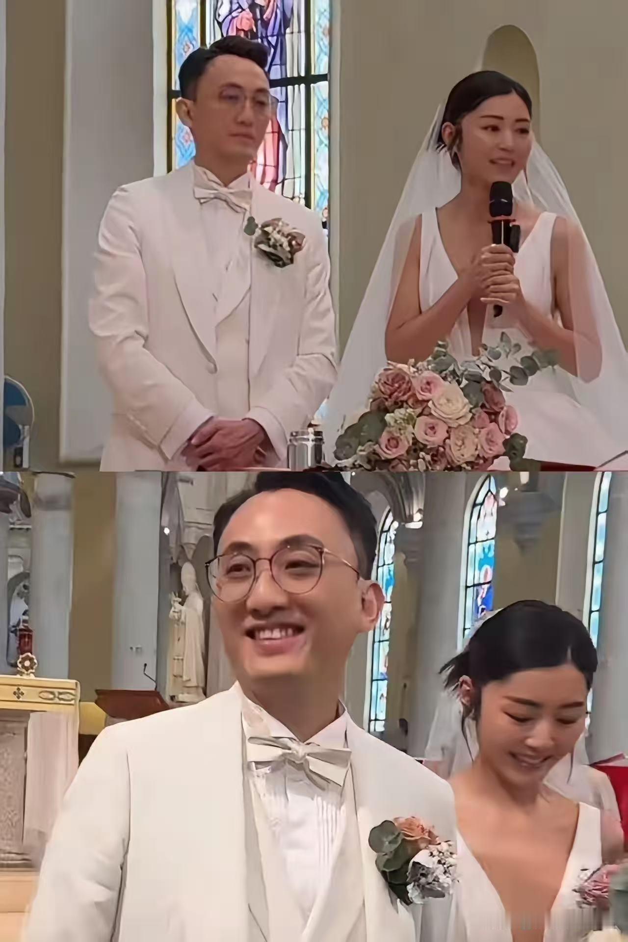 我想过卫诗雅的另一半会是演员，也想过她可能会找个歌手，万万没想到到她居然嫁了