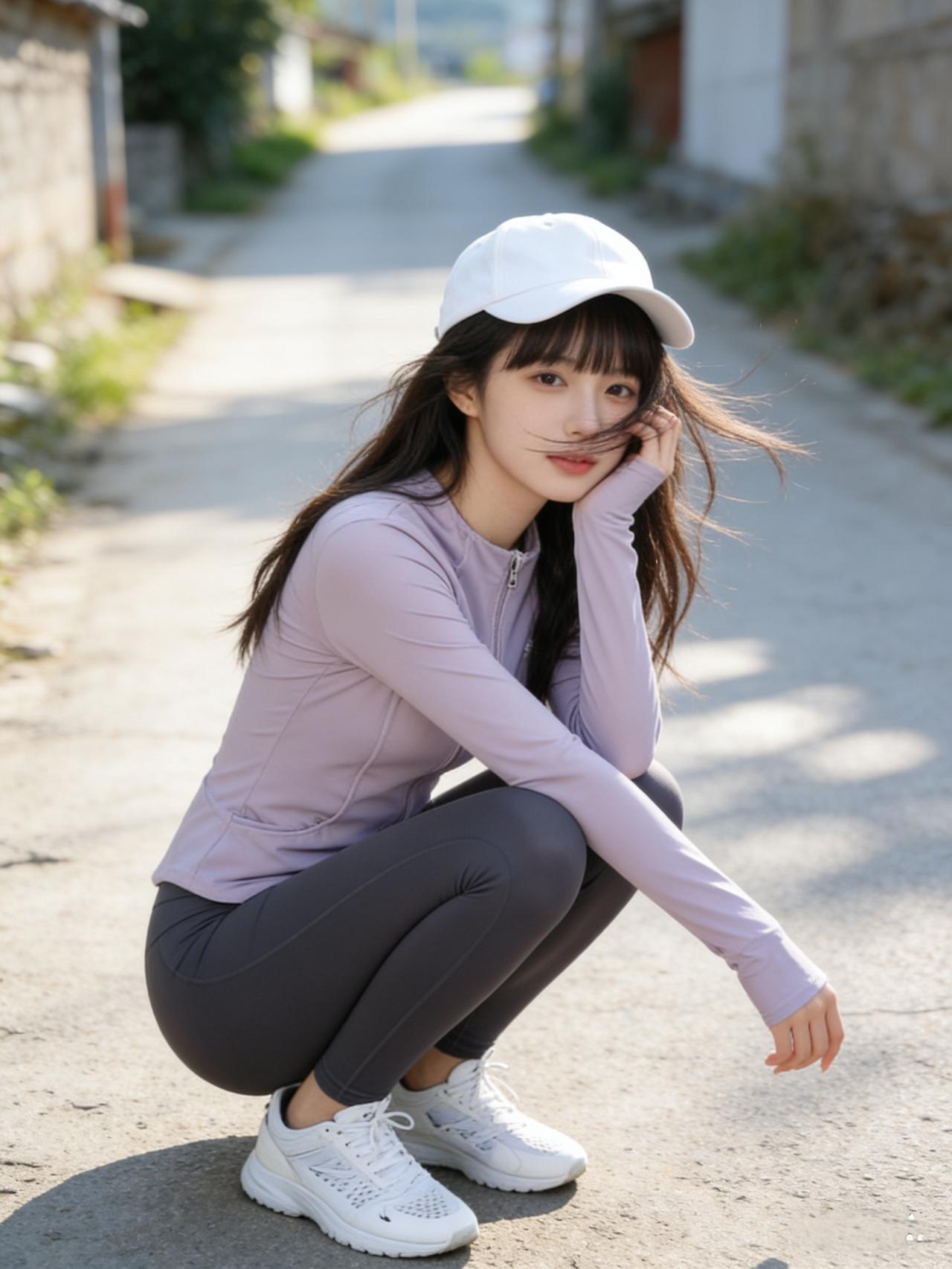 柴门半掩白云间，松影无声落满肩。一屋一山一窗月，清风不问是何年。木屋依山