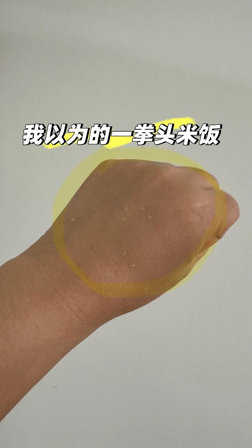 我以为的一拳头米饭VS实际上的[跪了]​​​