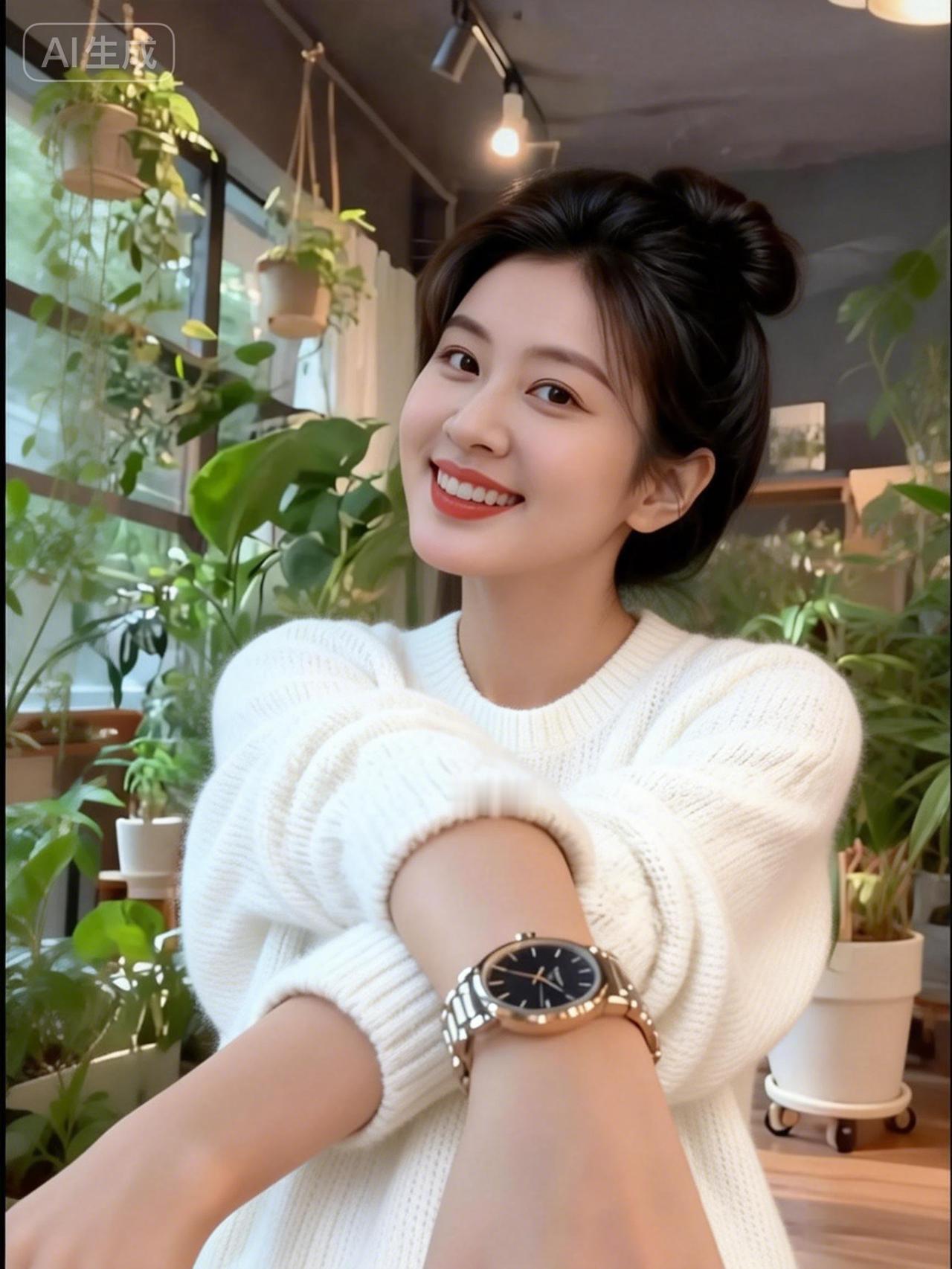 元气满满的一天，从微笑开始！🌞🌱💕