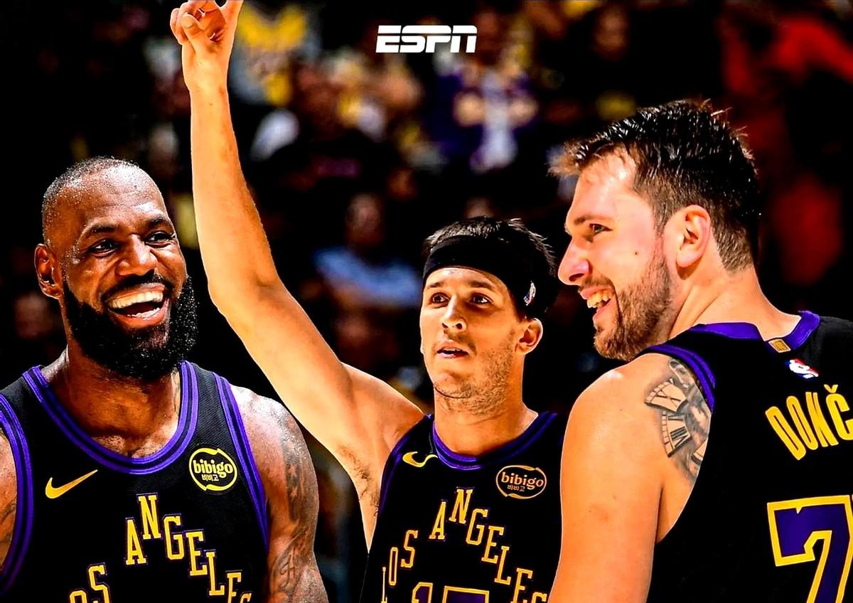 湖人这三巨头方案，也太敢想了。一笔交易直接梭哈东契奇、字母哥加艾顿，听着就离