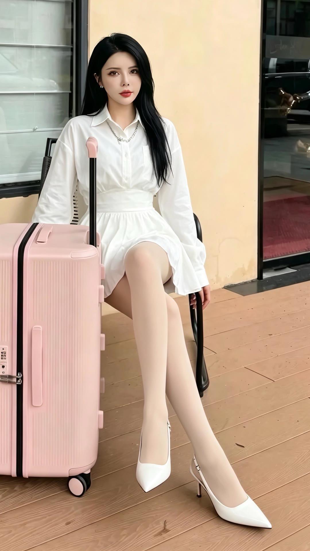 大长腿学姐穿搭短裙穿搭高级感穿搭