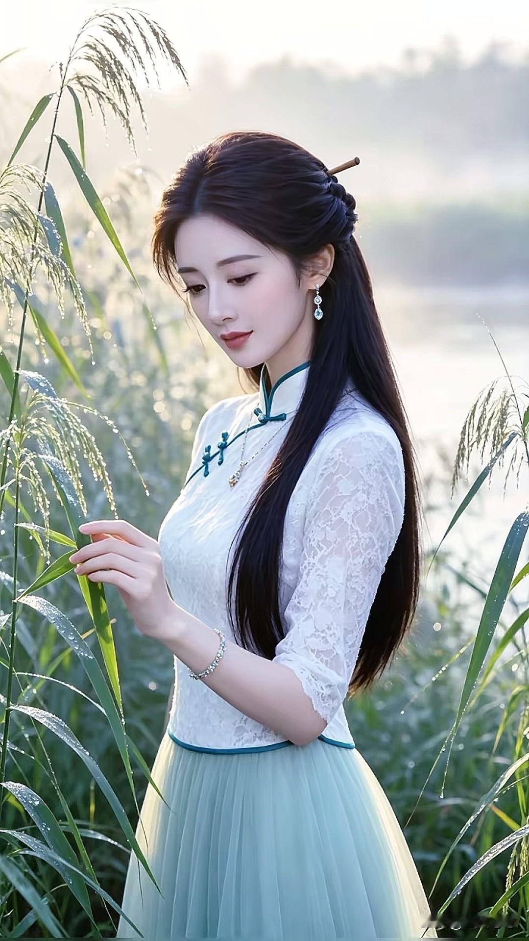 上联：浮云醉里袅下联：逝水无痕流（网图侵删）