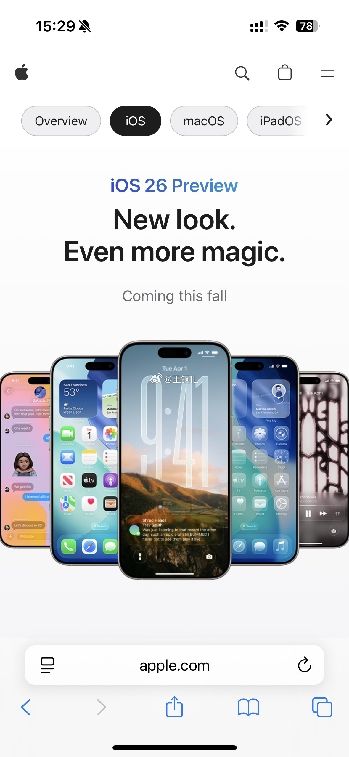 iOS26丑昨天晚上熬夜看完了wwdc。ios的设计真是一言难尽，但是新Car