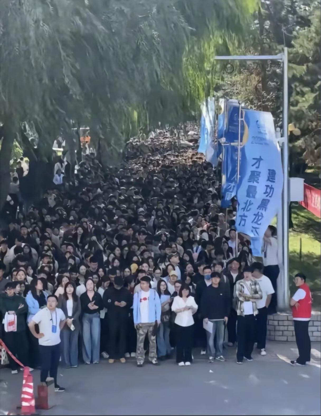 【黑龙江高校毕业生大型招聘会——我们究竟该何去何从】11万名本硕博争夺9676