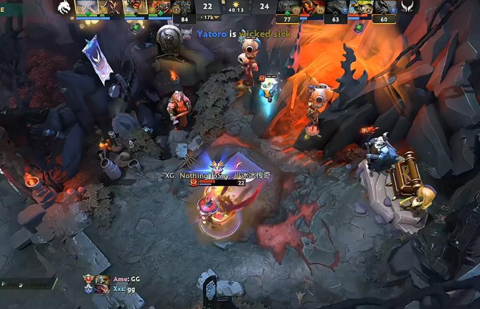 XG0:2不敌老对手Spirit无缘淘汰赛，这把选猴子除了对线解蝙蝠油之外没看