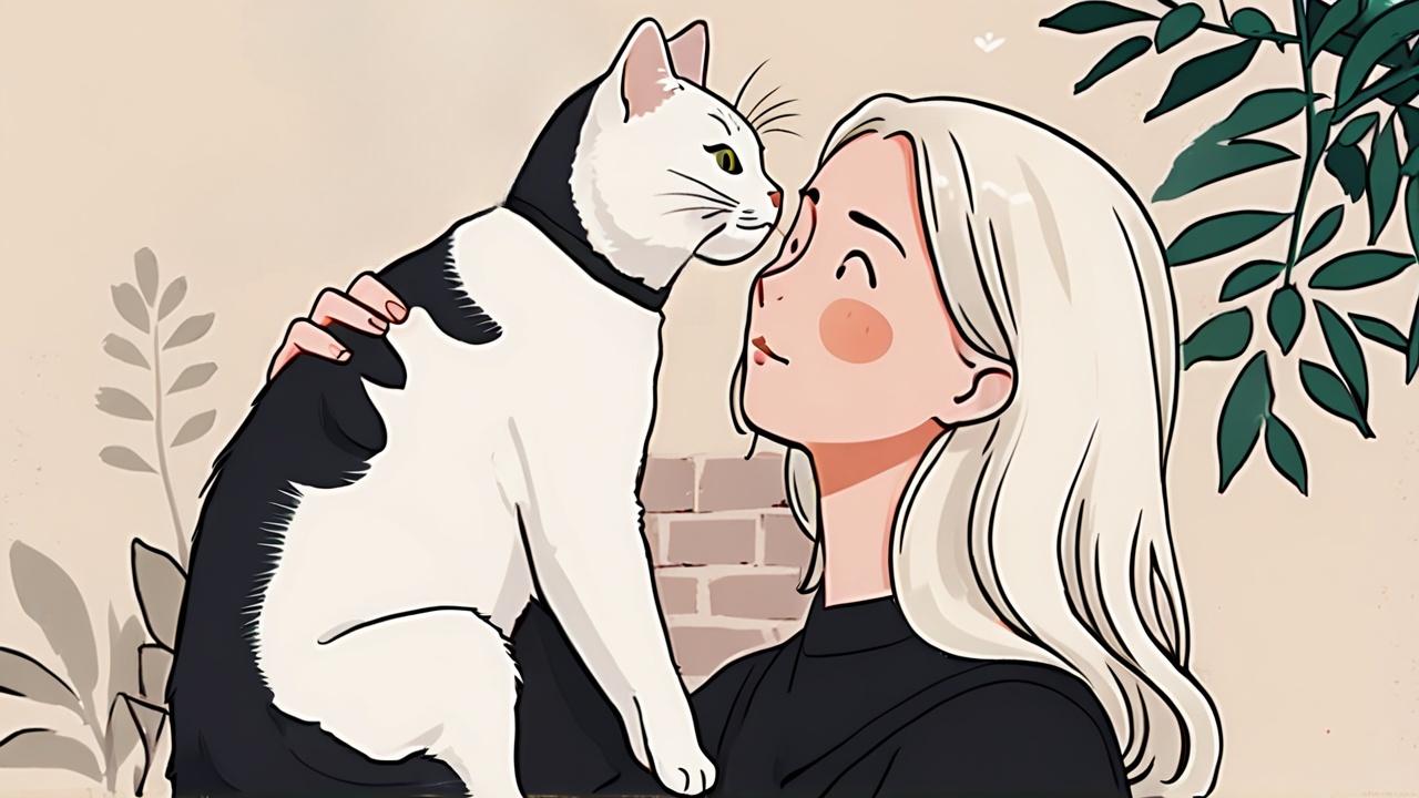 有这4种表现，代表猫已经把你当妈妈啦！1.你在家时，它围绕着你活动不管你在