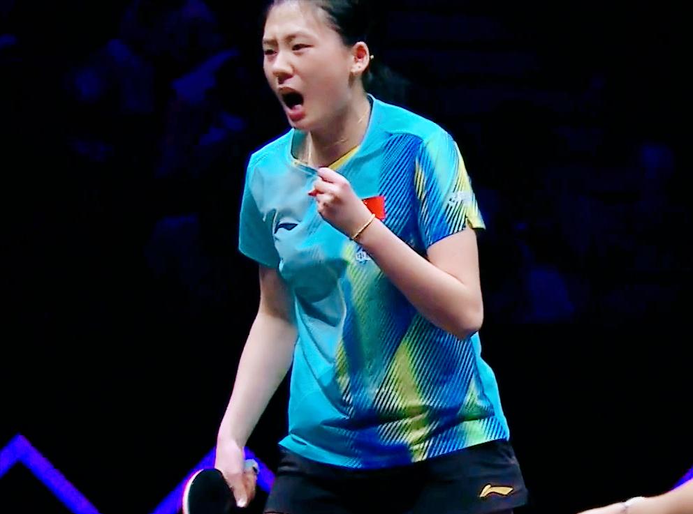 周雨都急眼了，陈熠，你必须回来看录像，看看自己到底起伏了几次？第一局陈熠8