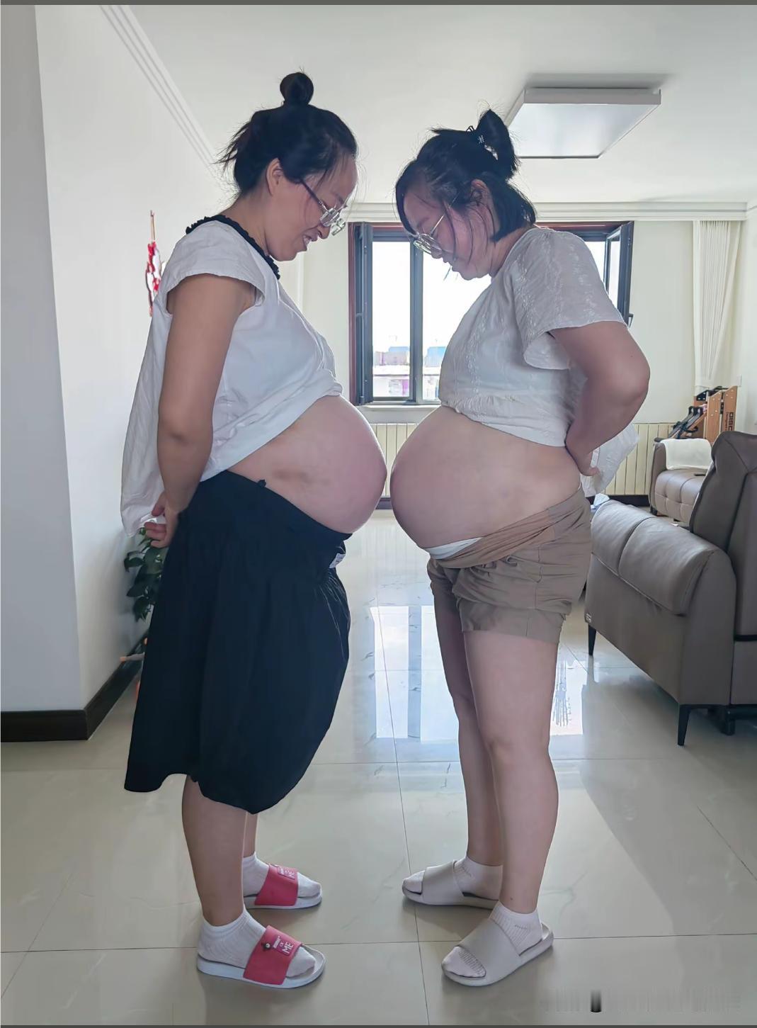 发现没？大连今年的孕妇特别多！今天我在我家小区一分钟看见两名孕妇！我媳妇在体育