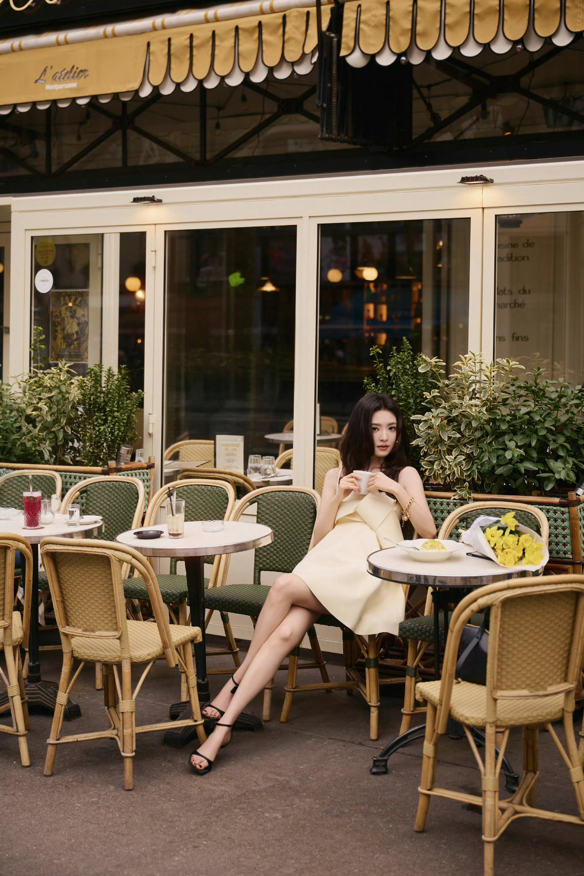 章若楠inGIVENCHY💛🌼作为品牌大使亮相纪梵希2026秋冬大秀