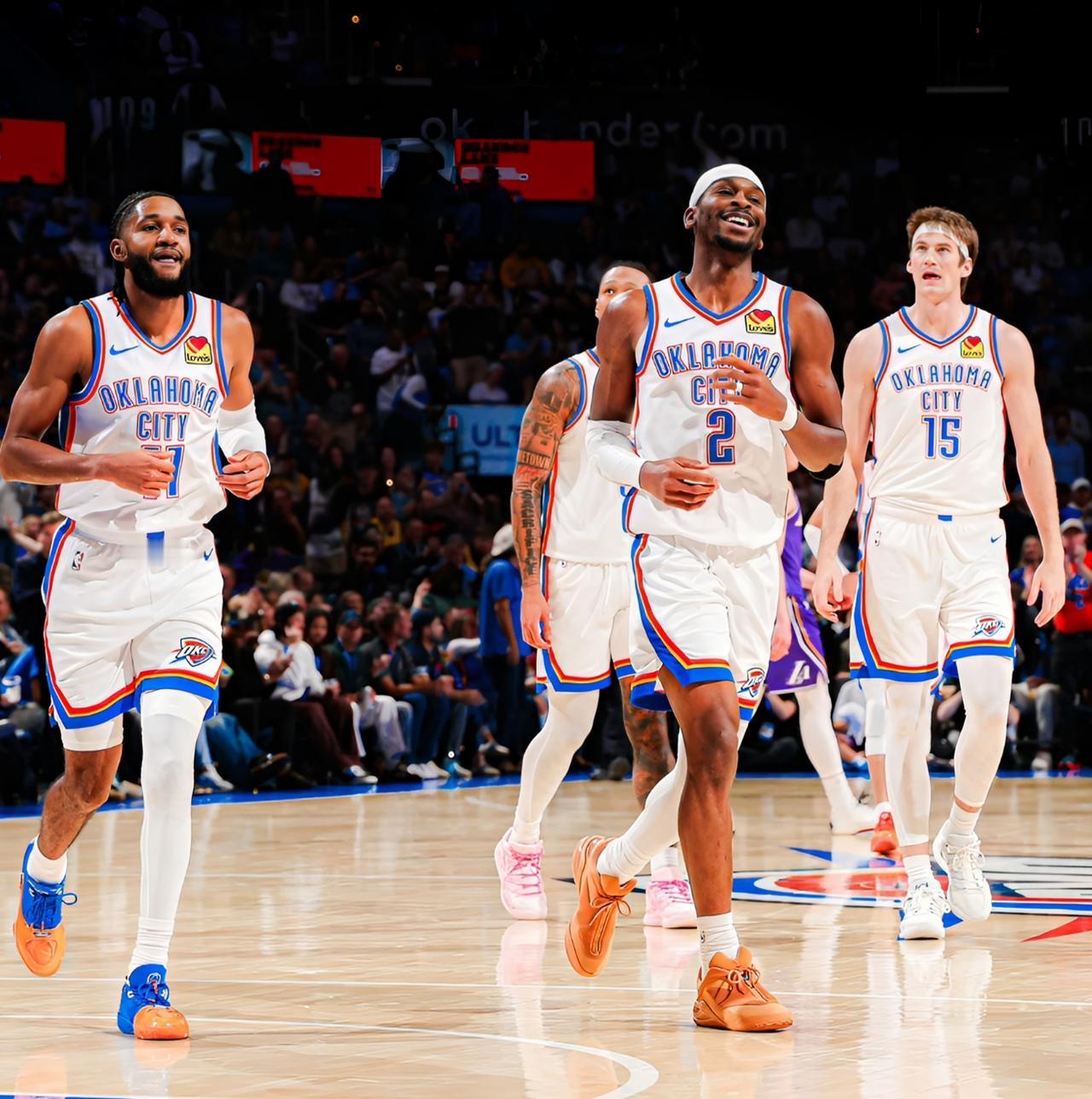 一天到晚遥遥领先！还有哪支球队能够与雷霆一战？现在全NBA似乎已经进入一种谈