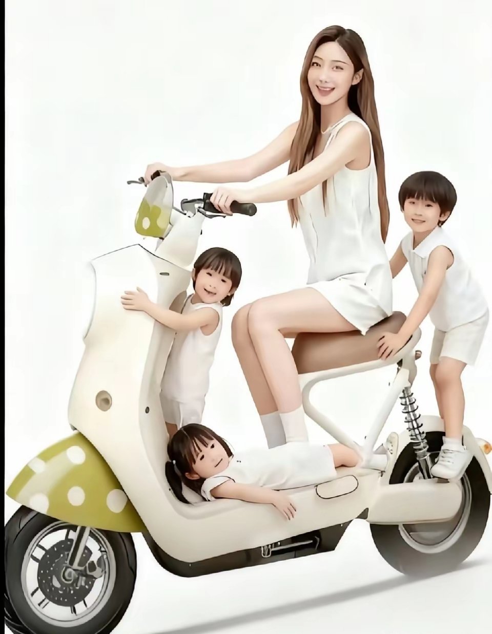 这种专家求求你们回家种田吧！新国标电动车上市后，带娃成了头号难题。网友问：孩子坐