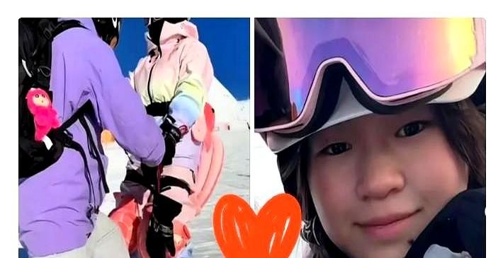 全红婵跳水已经够猛了吧？结果最近有人说她滑雪练了三天，不用教练教就能滑得挺好，郭