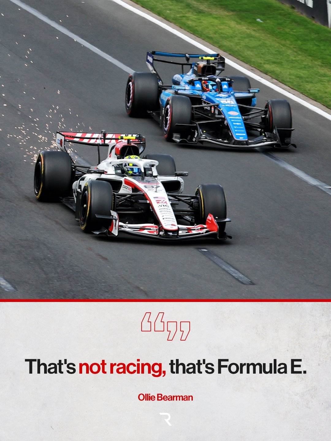 不少车手对于新规下的比赛不是很满意贝尔曼说得很直接：“这不是赛车，这是电动方程式