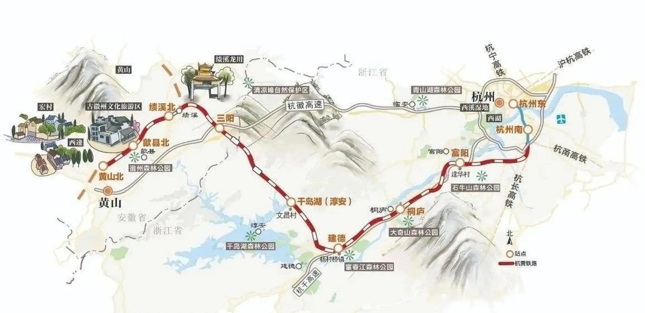 武汉到杭州的高铁选择现在挺多，但走池黄高铁这条线的时间和竞争力其实没达到大家当初