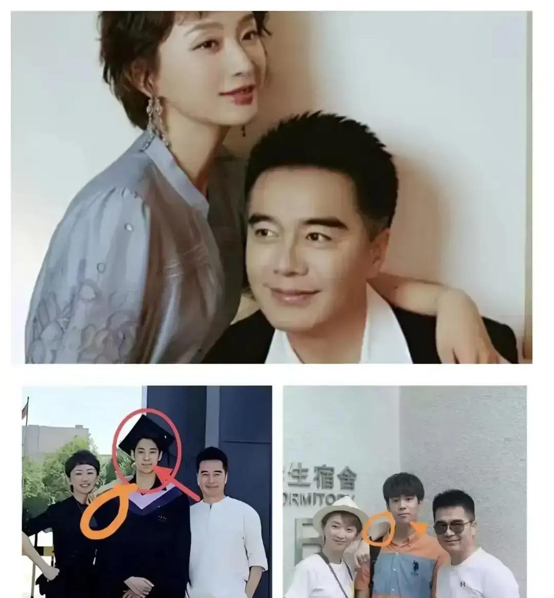 儿子毕业那天，后妈没到场，却送了一套西装许亚军和何晴的孩子许何，去年中戏硕