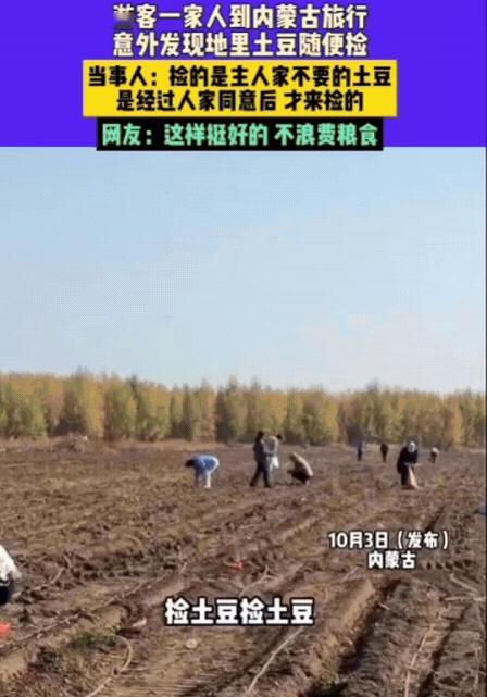 最近发生的一件事吧，李先生一家去内蒙古玩儿，也没啥特别计划，走走停停，结果在一个