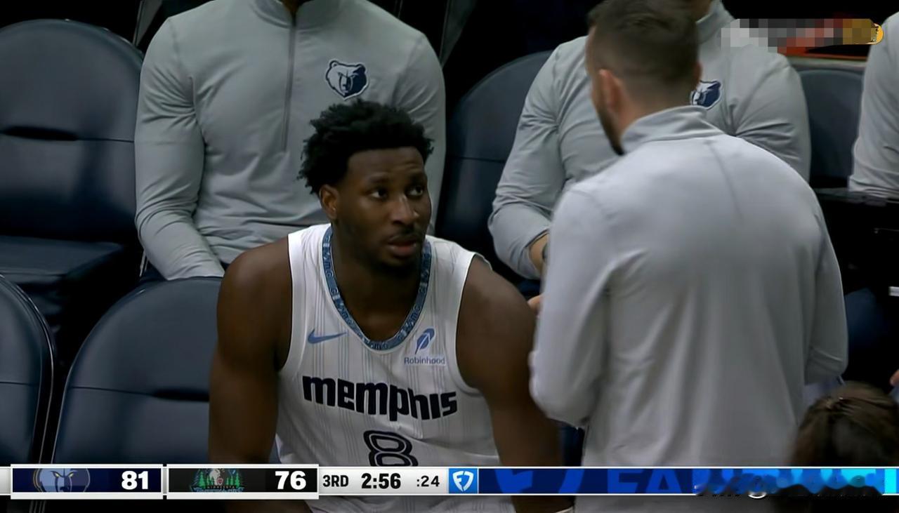 灰熊二当家JJJ真是打爆兰德尔！在今天灰熊客场以116：110击败森林狼的比赛中