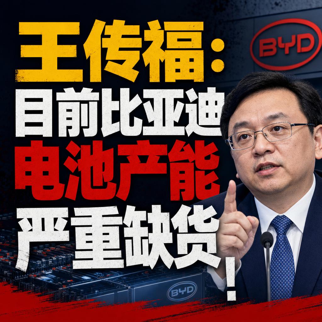 比亚迪因换二代闪充电池致产能缺货释放三大信号王传福一句“电池产能严重缺货”，在