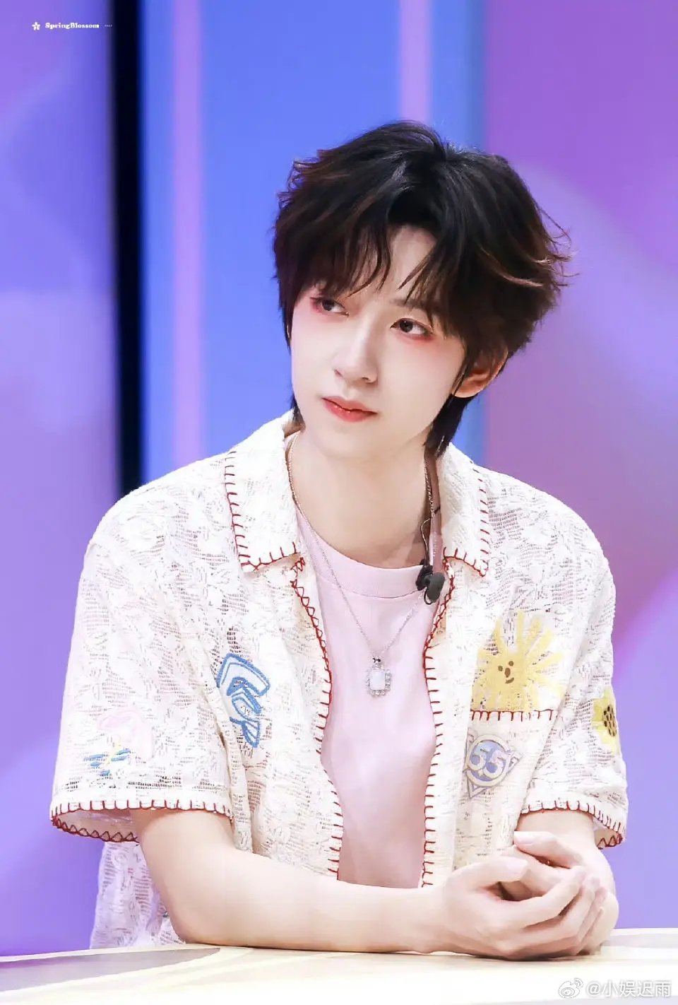 男明星眼下腮红大比拼谁赢了邓为丁禹兮范丞丞黄俊捷