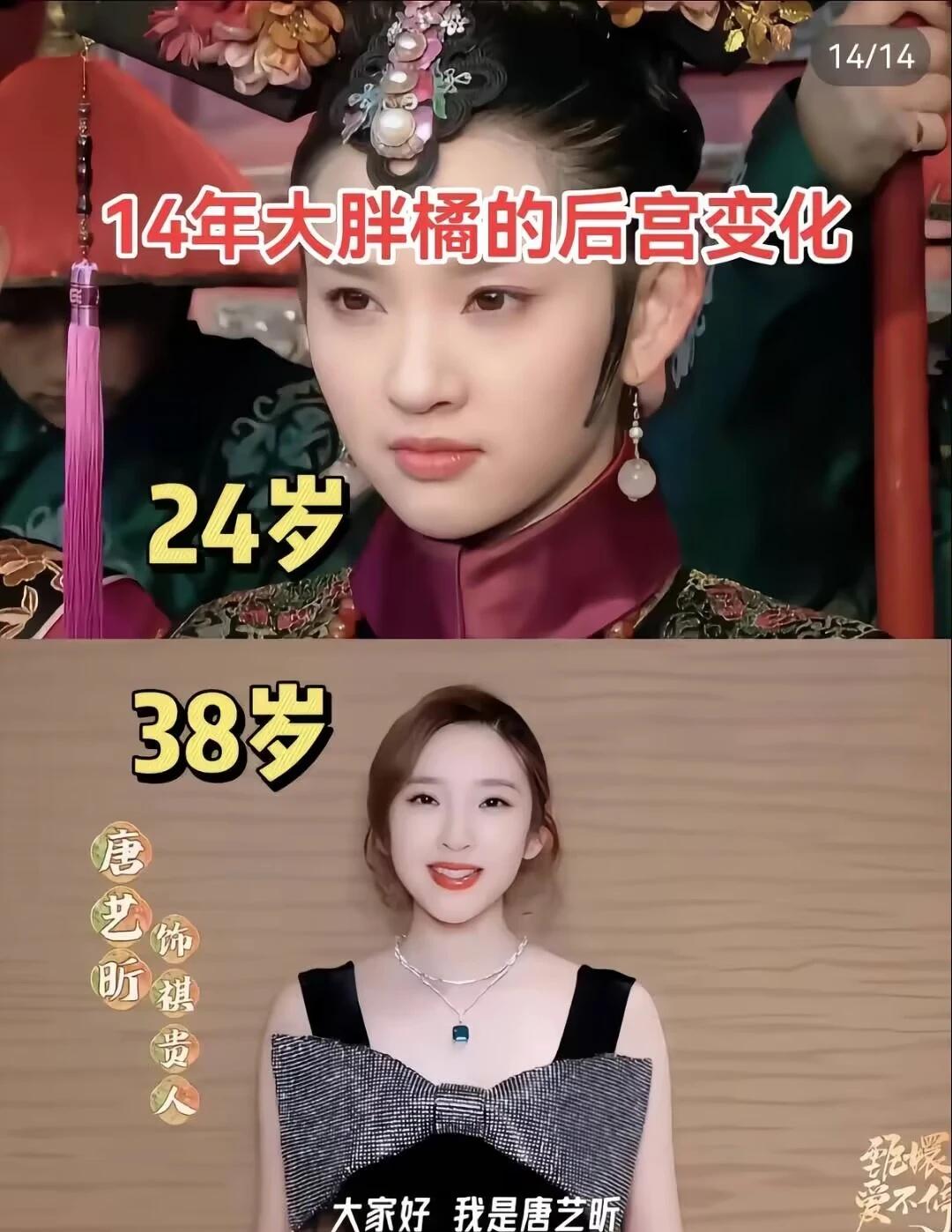 原来14年大胖橘的后宫变化这么大……甄嬛传甄嬛传十级观众经典老剧皇后历