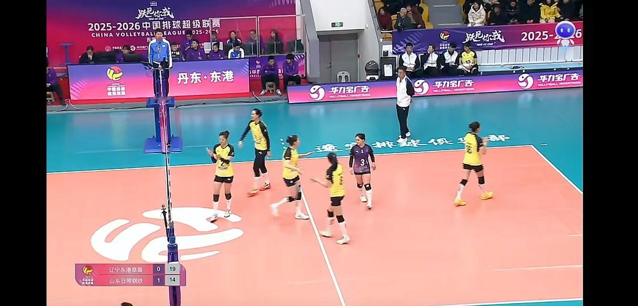 没想到辽宁女排打成这样儿！前两局比赛辽宁女排0-2山东女排！第一局山东女排2
