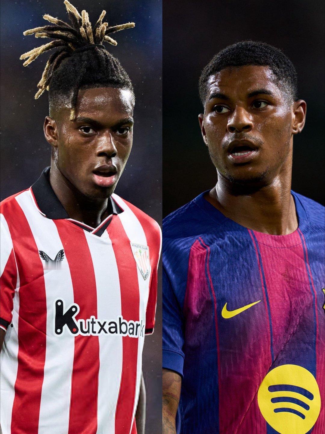 每体：拉什福德和尼科·威廉姆斯本赛季将代表俱乐部参加各项赛事：◾️拉什福德：