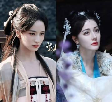 #李宛妲这个鼻子#网友说，内娱终于出来个异域美艳压热巴的美女，长的像黎姿，古装也