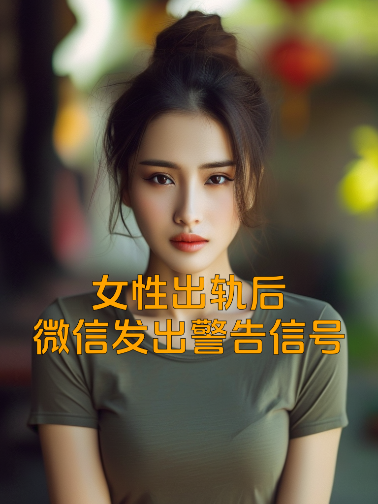 女性出轨后，微信发出警告信号