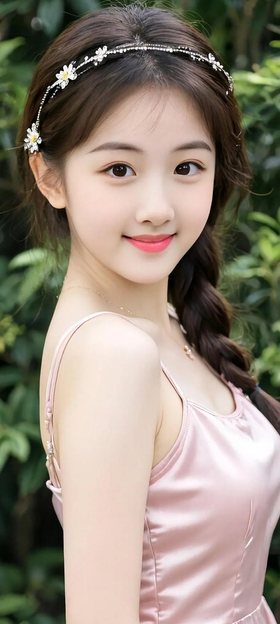 AI甜系圆脸少女写真 ai创作全新升级 甜系女孩 是你的理想女朋友吗 清纯甜美