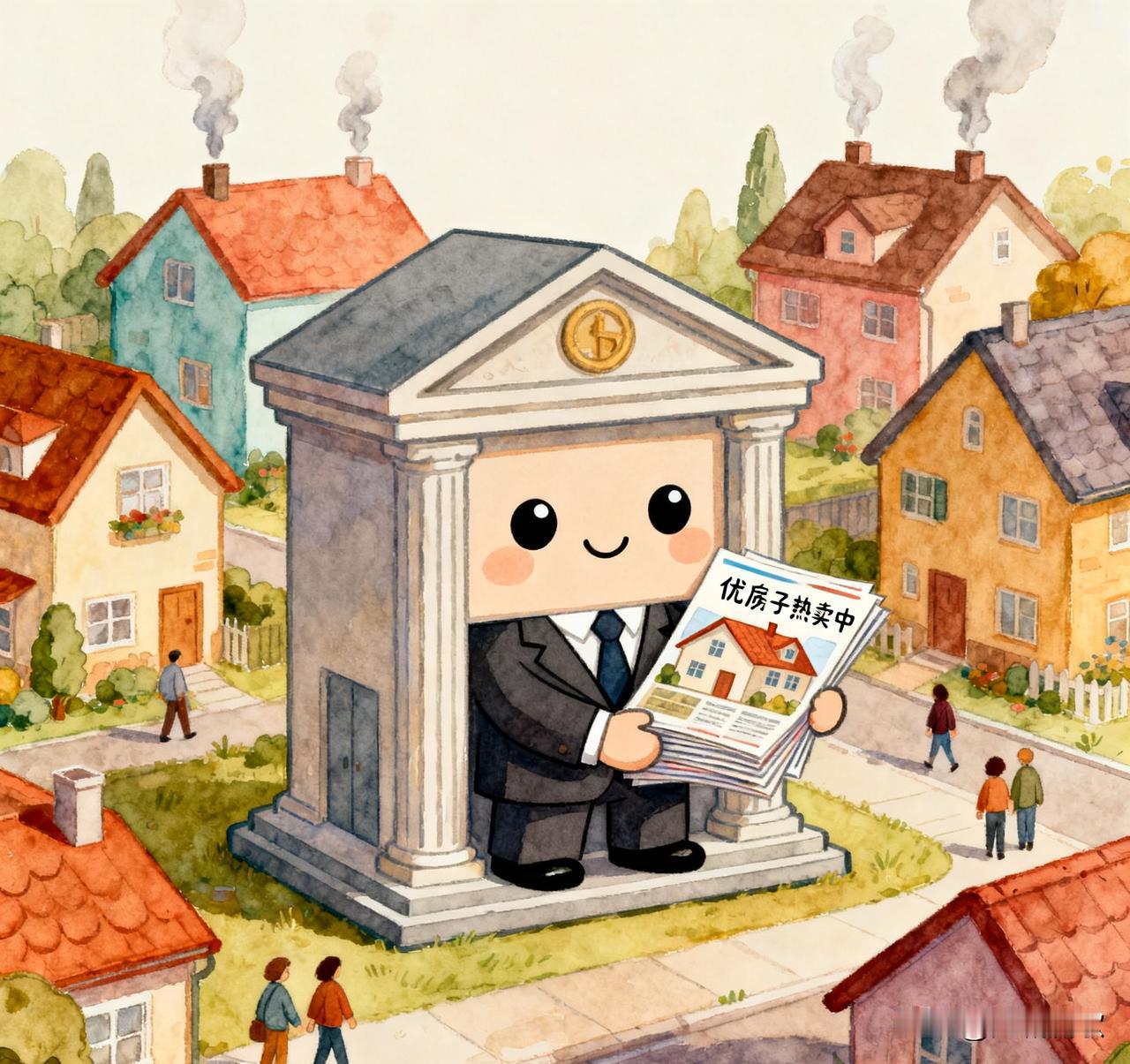 房价下跌，真正着急的是有房子的人！房价涨与跌，没房子的人反正是租房子住，有钱租