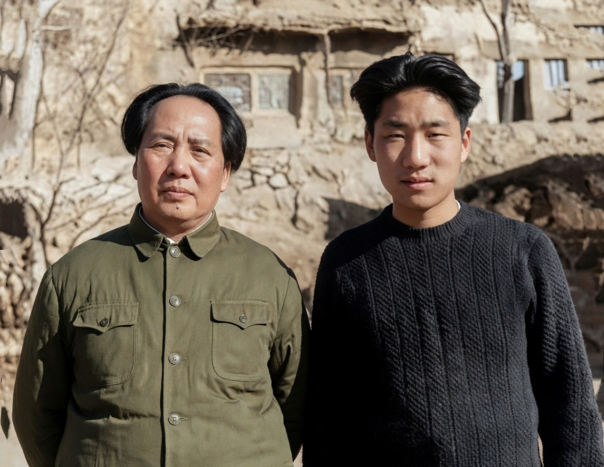 岸英同志的一组罕见照片，他是伟人的儿子们也是人民的英雄。