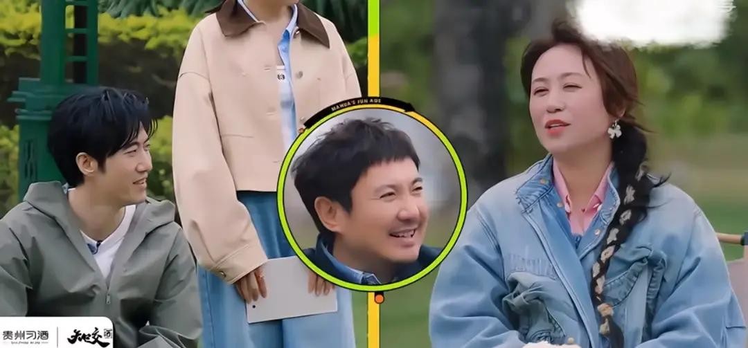 镜头前常远指着沈腾的鼻子吐槽“你还不如冯满呢”，旁边马丽跟着一顿补刀，底下那帮年轻演员紧张得直冒汗，