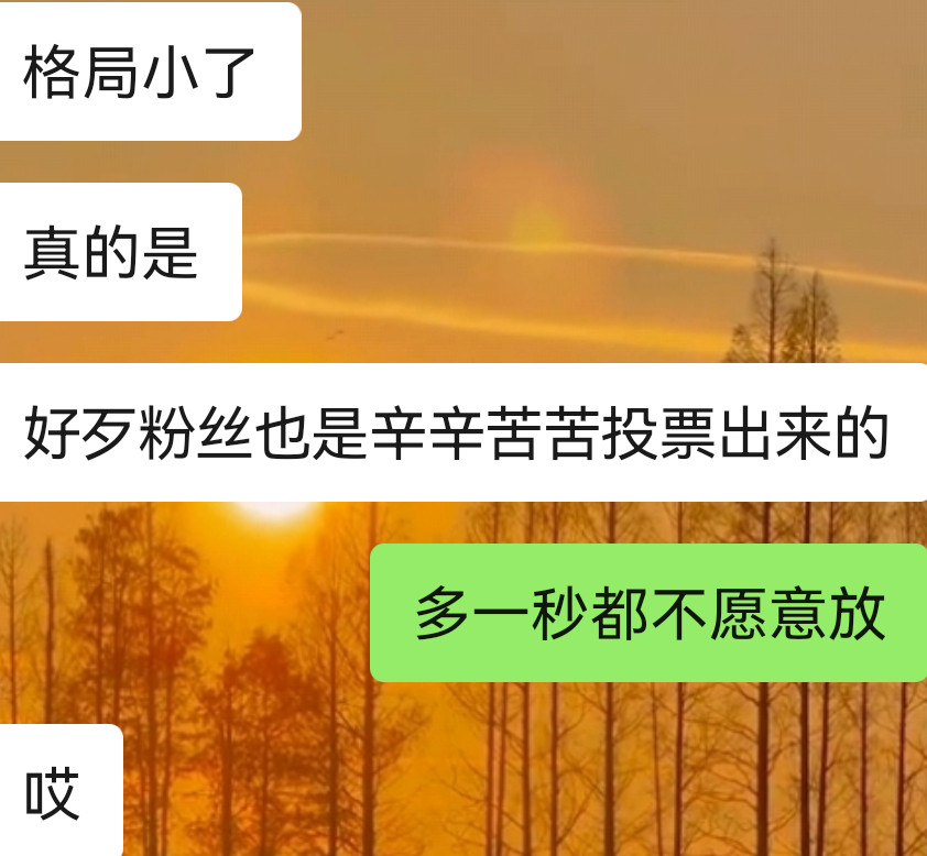 微博之夜心眼儿比针眼还小打投十个人，就放9个人的大屏