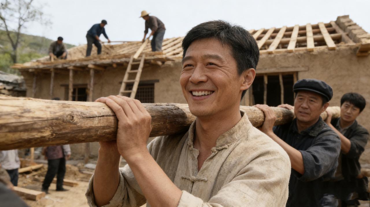 村里有个规矩：谁家办红白喜事，大伙都去帮忙。去年腊月，老刘头走了。他无儿无女，