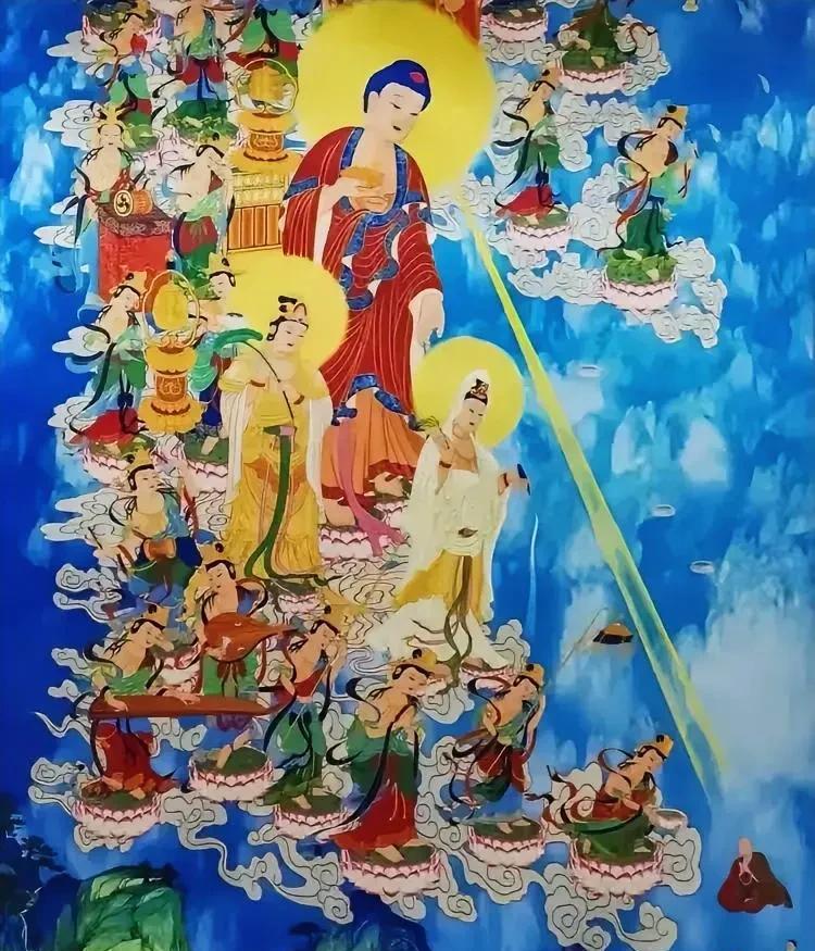 农历四月十五，佛陀释迦牟尼的诞生、成道、涅槃在此日殊胜同辉，如一盏明灯照亮众生迷