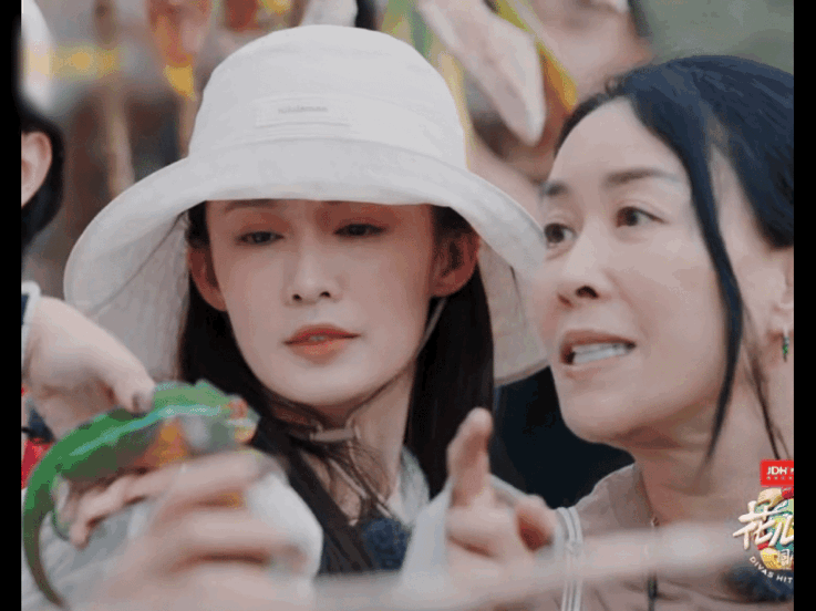 李沁在节目里的