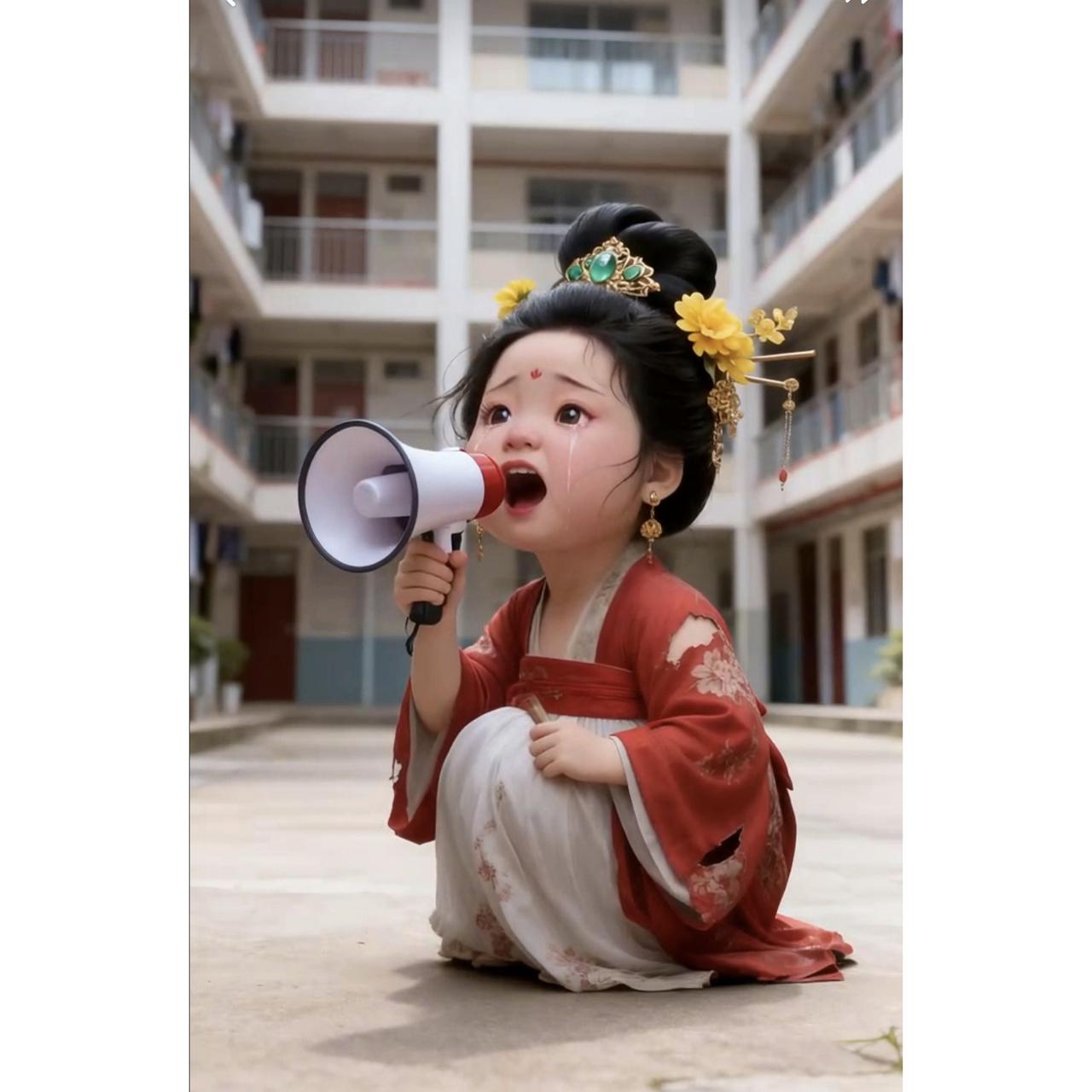 武汉一女子深更半夜举着喇叭去派出所表白，这事儿最近可火了！1月24日晚上，有