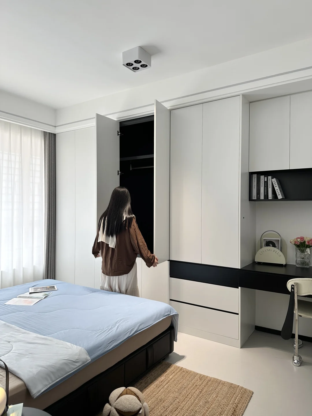 替你们试了，3.2开间真的可做床尾柜（附尺寸）