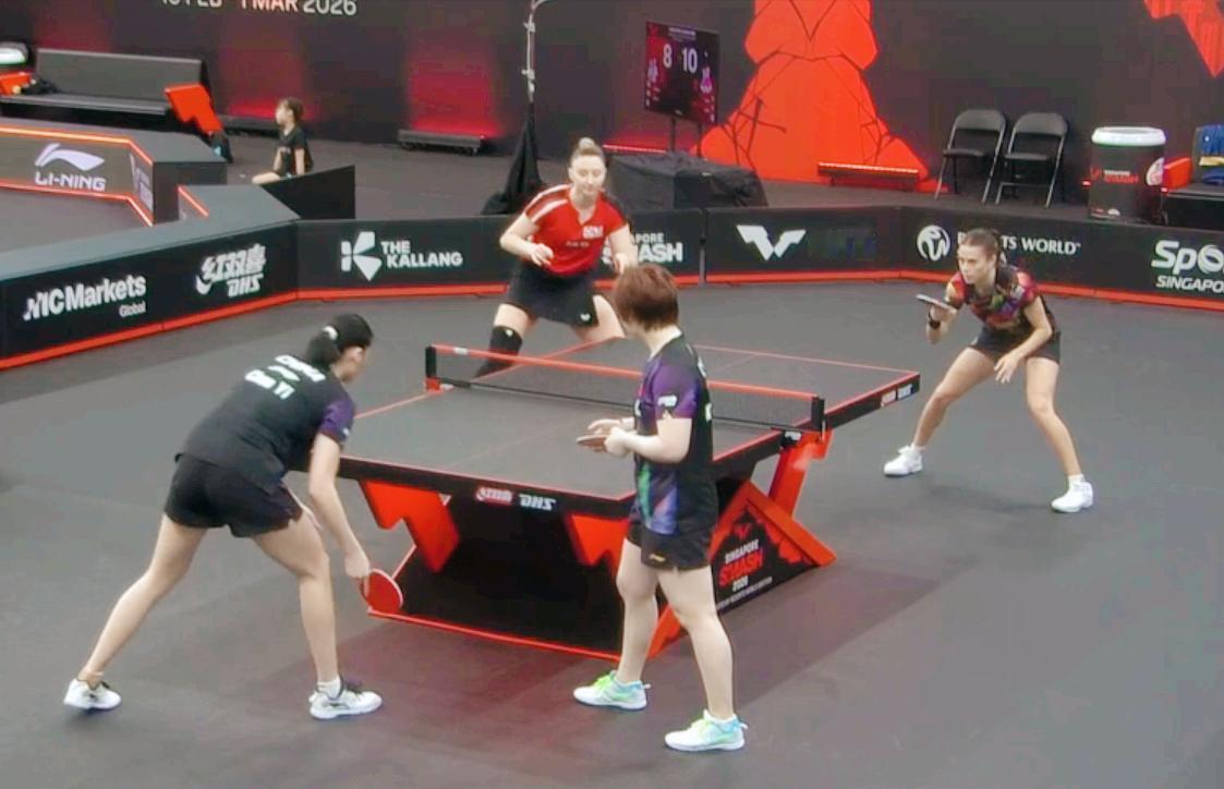 我去！蒯曼/陈熠被打懵了!高桥/大白鹅开局5:0，其中3个是擦网擦边球。