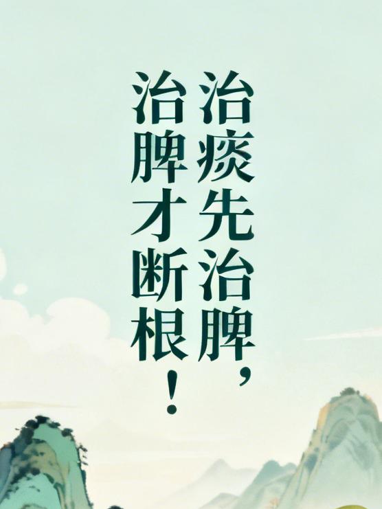 治痰先治脾，治脾才断根！这个道理不懂，吃再多止咳药也白搭很多人嗓子一有痰，第
